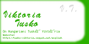 viktoria tusko business card